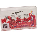 ID Ringe - 50 darabos csomag, piros - 5314 ID Ringe - 50 darabos csomag, piros - 5314