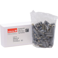 Chromopol (24), Polírozó (Fém), szereletlen ISO 70 Henger, közepes, Korund - Szilikon, 21 mm, 100 darab