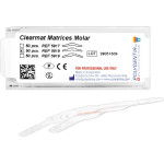 Clearmat Matrizen - 50 darabos csomag, Höhe 7 / 9 mm, Stärke 0,075 mm, Molar, tiefe MOD - 5918 Clearmat Matrizen - 50 darabos csomag, Höhe 7 / 9 mm, Stärke 0,075 mm, Molar, tiefe MOD - 5918
