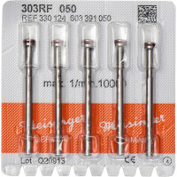 Mandrell (303) (ISO 50), Kézidarab (HP3, Ø 3 mm, ISO 124, 44,5 mm) ISO 50, Nemesacél, 5 darab