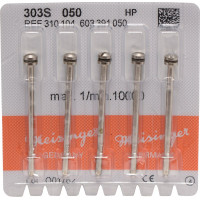 Mandrell (303) (ISO 50), Kézidarab (HP, Ø 2,35 mm, ISO 104) ISO 50, Acél, 5 darab