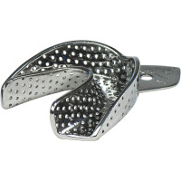 ERGOLOCK Retenciós Peremű Lenyomatkanál - 1 db, alsó M, perforált - 413M/3