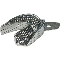 ERGOLOCK Retenciós Peremű Lenyomatkanál - 1 db, alsó L, perforált - 413L/2