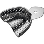 ERGOLOCK Retenciós Peremű Lenyomatkanál - 1 db, felső XS, perforált - 412XS/5