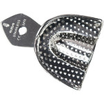 ERGOLOCK Retenciós Peremű Lenyomatkanál - 1 db, felső S, perforált - 412S/4