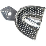 ERGOLOCK Retenciós Peremű Lenyomatkanál - 1 db, felső M, perforált - 412M/3