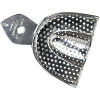 ERGOLOCK Retenciós Peremű Lenyomatkanál - 1 db, felső M, perforált - 412M/3