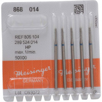 Diamanten 868, gyémántcsiszoló, kék, ISO 014, HP, 5 darab