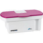 HYGOBOX - 1 db, Wanne grau, Siebeinsatz fehér, Deckel rózsaszín - 6030-081-00