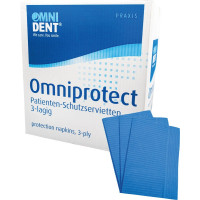 Omniprotect - Karton 500 db kék - 19552