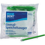 Omni Speichelsauger - 100 darabos csomag, lose Kappe zöld - 19566