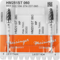 HM-Fräser, (frézer), 251ST, ISO 060, HP, 2 darab