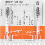 HM-Fräser, (frézer), 251GM, ISO 060, HP, 2 darab