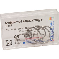 Quickmat DELUXE - utántöltő csomag 5 Quickringe, 10 Silikonröhrchen delta - 5710