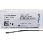 Matrizen nach Tofflemire - 50 darabos csomag, Höhe 6,3 mm, Stärke 0,025 mm, Molar - 5920 Matrizen nach Tofflemire - 50 darabos csomag, Höhe 6,3 mm, Stärke 0,025 mm, Molar - 5920