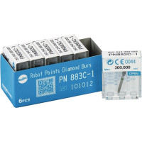 Robot Points® FG 883, gyémántcsiszoló, zöld ISO 022, 6 darab