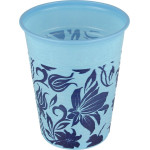 Monoart® Mundspülbecher Flower - Karton 1.000 db kék, 180 ml - 147016