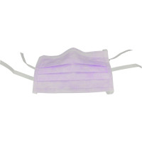 Monoart® Mundschutz Protection 3 - Box 50 db zum Binden, lila - 217509