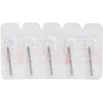 Diamond 879 - csomag 5 darab piros finom, FG, ábra 290 Torpedo hengeres, 10 mm-es, az ISO 016 Diamond 879 - csomag 5 darab piros finom, FG, ábra 290 Torpedo hengeres, 10 mm-es, az ISO 016