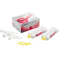 GI-MASK® 3D Refillpackung 2 x 50 ml Kartuschel, 12 Universal Mixing Tips, 12 Oral Tips