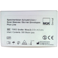 Plus- Line Speicherfolien- Schutzhüllen Packung 300 darab, Gr. 2
