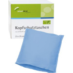 smart Kopfschutztaschen - Karton 500 Stück 25 x 25 cm, blau smart Kopfschutztaschen - Karton 500 Stück 25 x 25 cm, blau