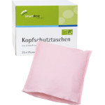 smart Kopfschutztaschen - Karton 500 Stück 25 x 25 cm, rosa