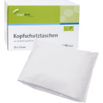 smart Kopfschutztaschen - Karton 500 Stück 25 x 33 cm, weiß