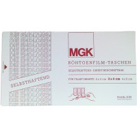 Röntgenfilm-tasak, önragadó, 40 mm x 50 mm, 250 darab