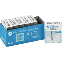Robot Points® FG 817, gyémántcsiszoló, zöld ISO 019, 6 darab