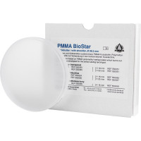 PMMA BioStar, 1 darab, Ø 98,5 mm, H 25 mm, transparent