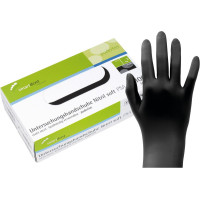smart Nitrilhandschuhe Soft PF - Packung 100 Stück S, schwarz