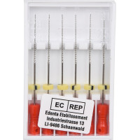 K-Feile 173, reszelő, kézi, 31 mm, ISO 025, 6 darab