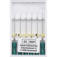 K-Feile 173, reszelő, kézi, 25 mm, ISO 035, 6 darab