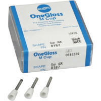 OneGloss™ / OneGloss™ PS + M - csomag 12 Polierer M, Kelch, montiert, ISO 060 - 187
