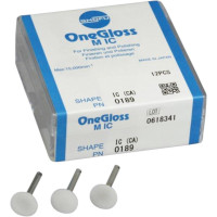 OneGloss™ / OneGloss™ PS + M - csomag 12 Polierer M, IC, montiert, ISO 100 - 189