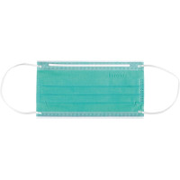 Monoart® Mundschutz Pro 4 Perfect Fit - Box 50 db mit Gummizug, zöld - 217134