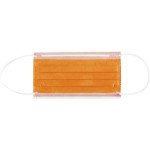 Monoart® Mundschutz Pro 4 Perfect Fit - Box 50 db mit Gummizug, orange - 217135