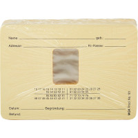 Dentalfilmkarten Packung 50 Karten 101