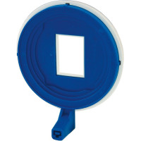 Speicherfolien/Filmhaltersystem, 1 darab, Visierrung mit Bleifenster, 2 x 3 cm, für Anterior, kék