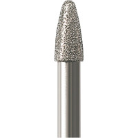 Okklusal Gestalter 972 - Packung 5 Stück gelb superfein, FG lang, Fig. 270 Granate rund, 4 mm, ISO 020