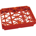 KKD® SteWaFix 2.0 triColor A+ - 1 db, mittel, für bis zu 9 PA-Instrumente, 5 Silikonstopper, piros - 11918