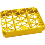 KKD® SteWaFix 2.0 triColor A+ - 1 db, mittel, für bis zu 9 PA-Instrumente, 5 Silikonstopper, sárga - 11928