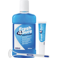 Fresh 4 Sure - Packung 6 x 500 ml Flasche Mundspüllösung - MW010