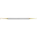 DEPPELER Spatel - 1 db, Titannitrid, 1,5 mm, geschwungen - TH66CT