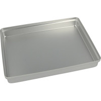 Norm-Tray Aluminium - 1 db, Deckel ungelocht silber, mini, 18 x 14 cm - 20930001