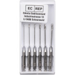 Gates 180, gyökércsatorna tágító Sortiment, 19 mm (ISO 050, 070, 090, 110, 130, 150), RA, 6 darab