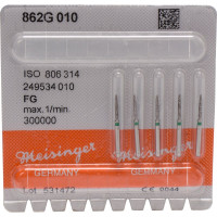 Diamanten 862 Packung 5 Diamanten grün ISO 010, FG