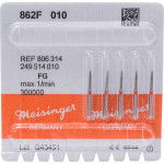 Diamanten 862 Packung 5 Diamanten piros, ISO 010, FG
