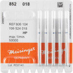 Diamanten 852, gyémántcsiszoló, kék, ISO 018, HP, 5 darab